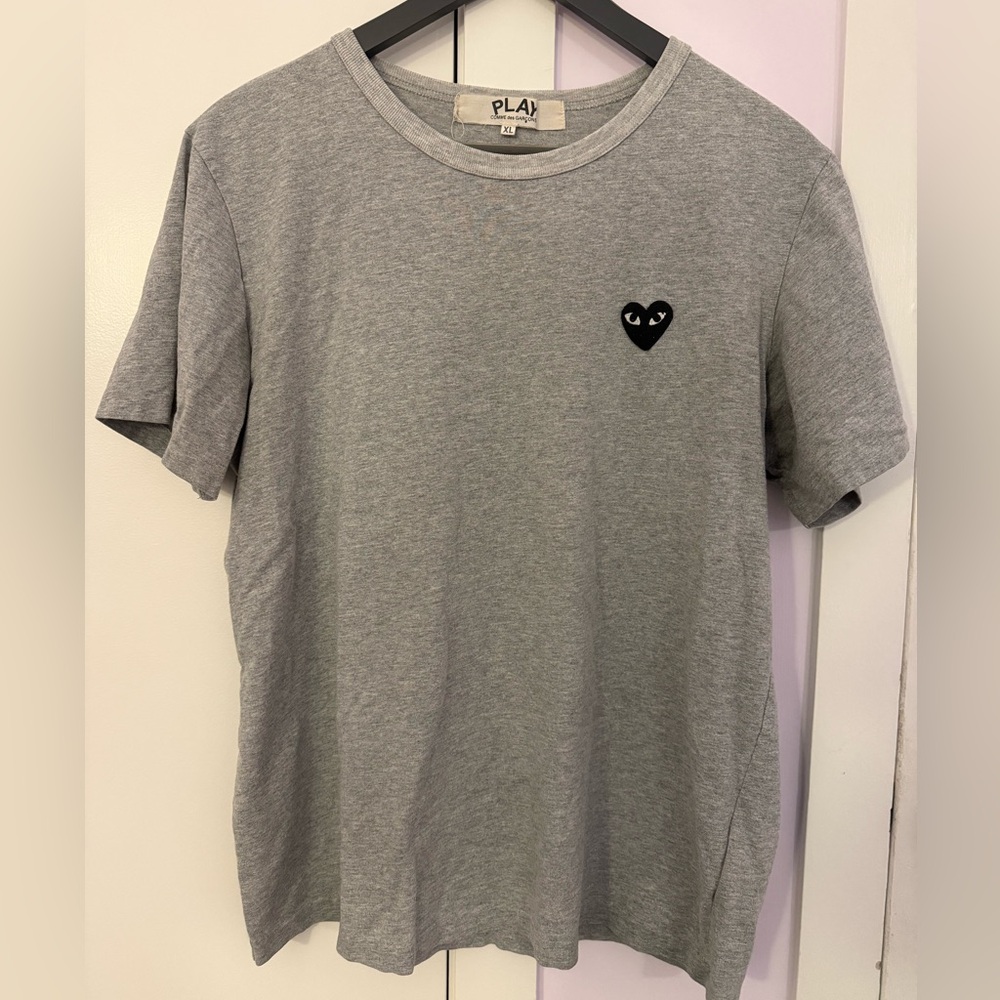 Comme des Garçons Play Grey Tee